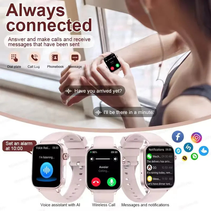 2025 ECG+PPG Health Smartwatch