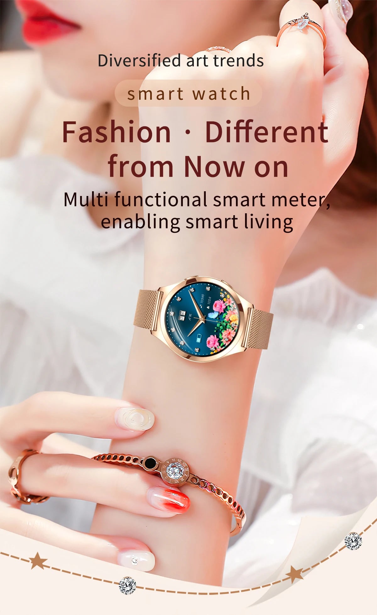 LIGE Women’s Luxury Smartwatch