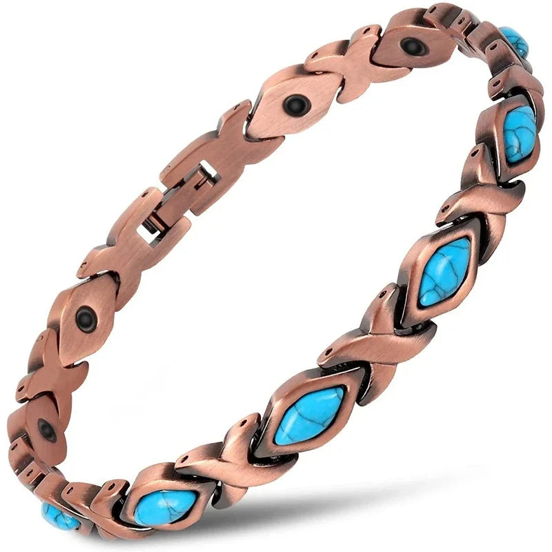 Pure Copper Germanium Magnetic Bracelet for Men & Women