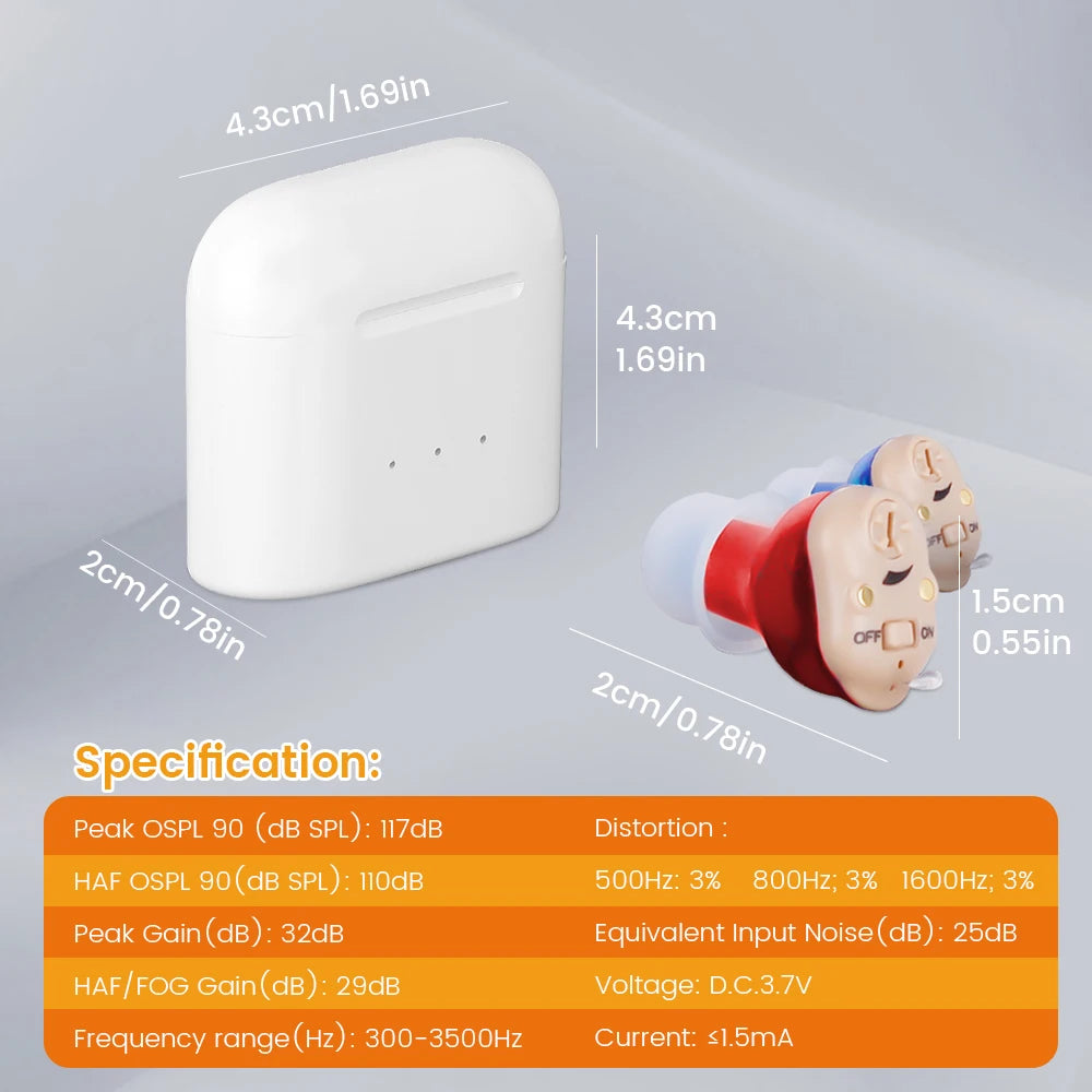 Rechargeable Mini Hearing Aid