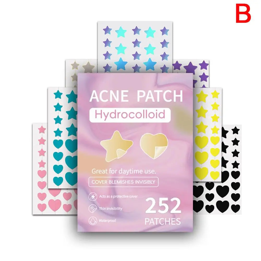 Colorful Star Acne Patch
