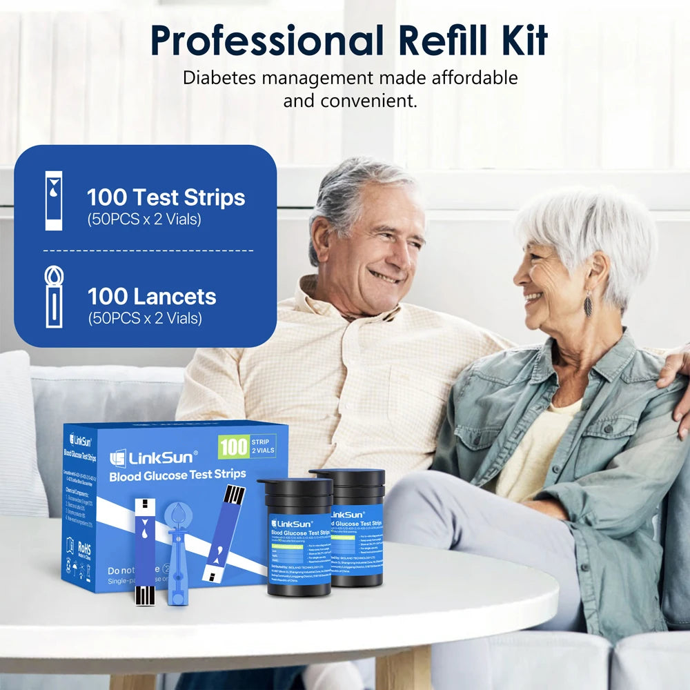 LinkSun Blood Glucose Meter Kit