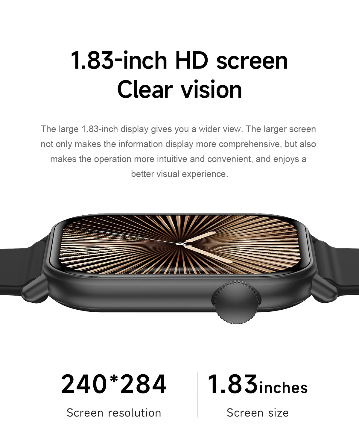 LIGE 2025 HD Smartwatch