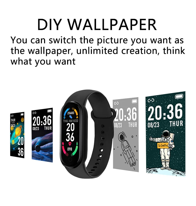 M6 Fitness Smartwatch