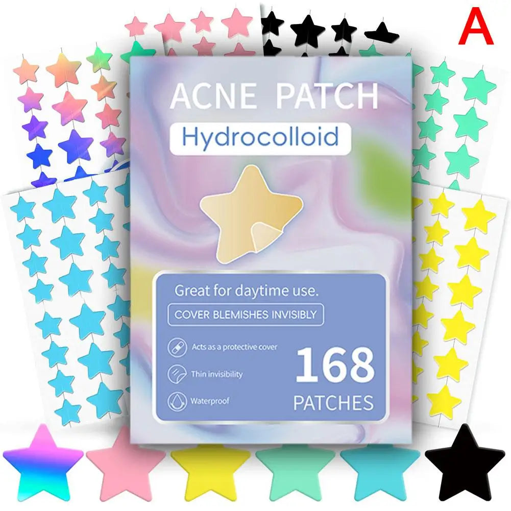 Colorful Star Acne Patch