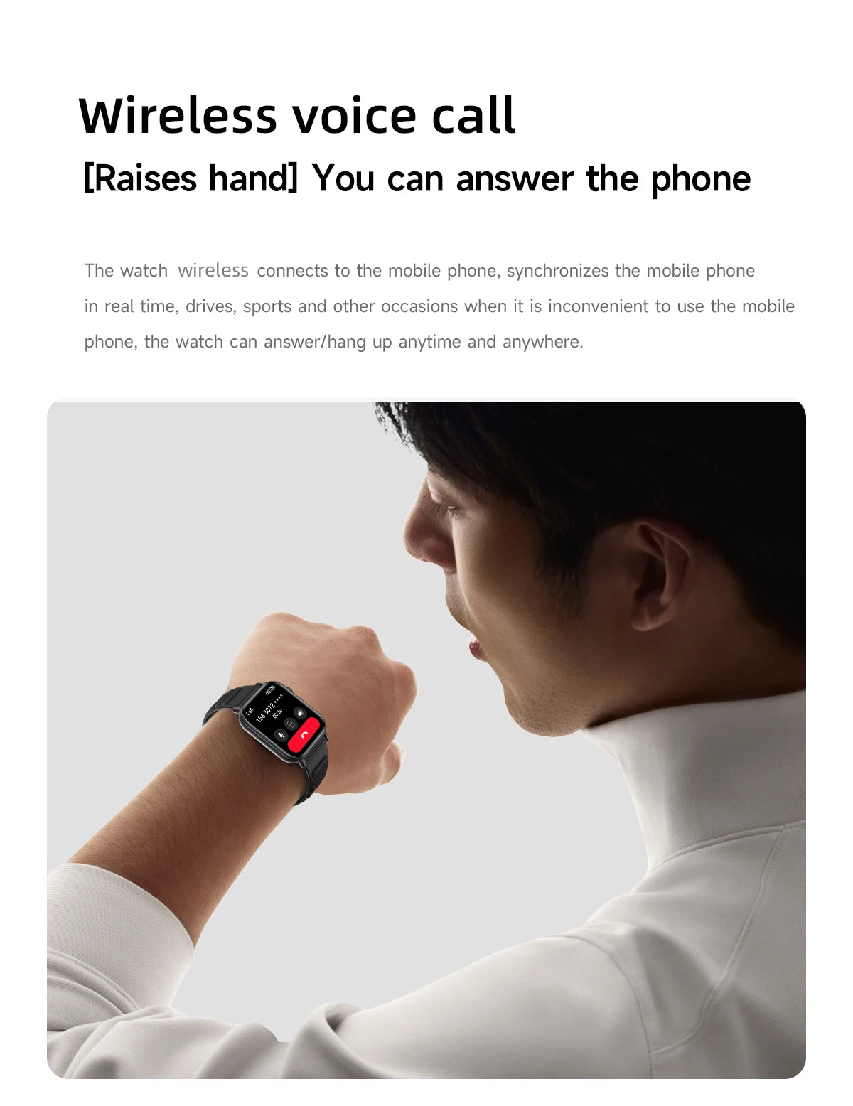 LIGE 2025 HD Smartwatch