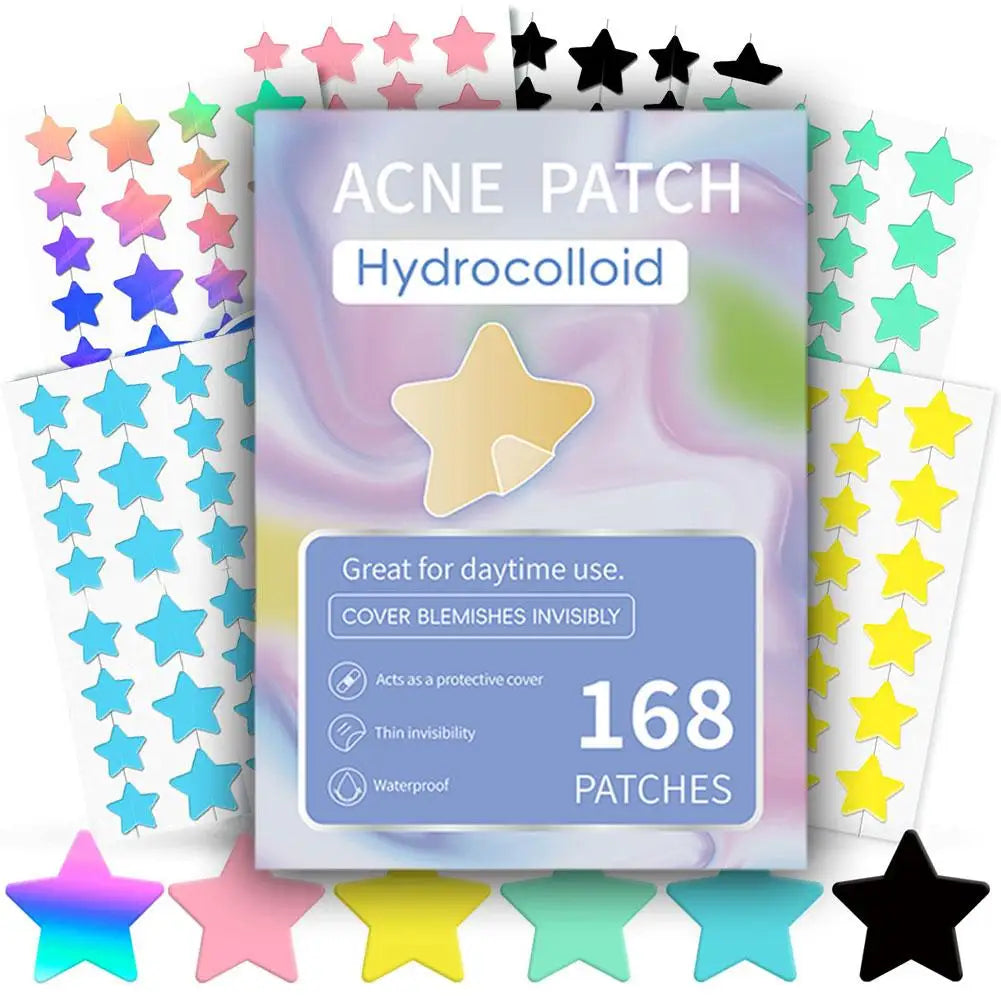 Colorful Star Acne Patch