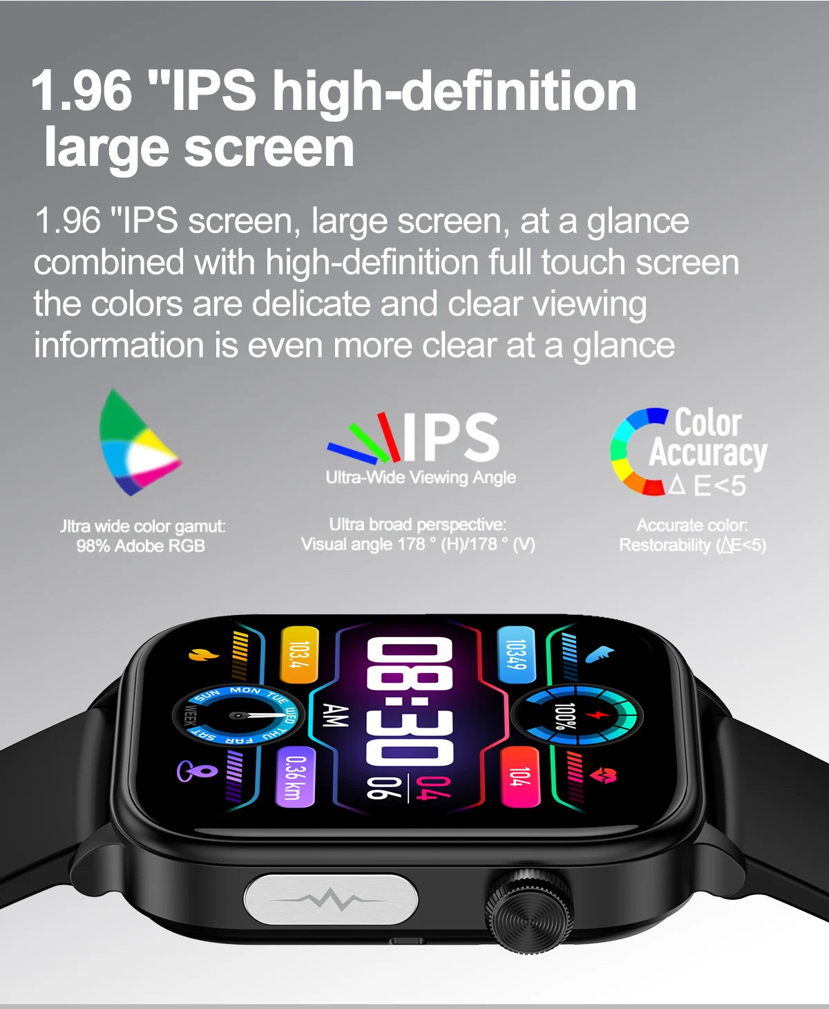 2025 ECG+PPG Health Smartwatch