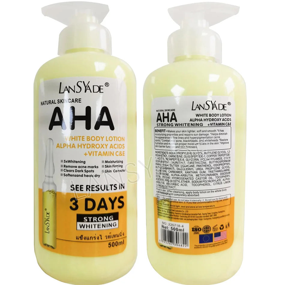 Alpha Hydroxy Whitening Body Lotion