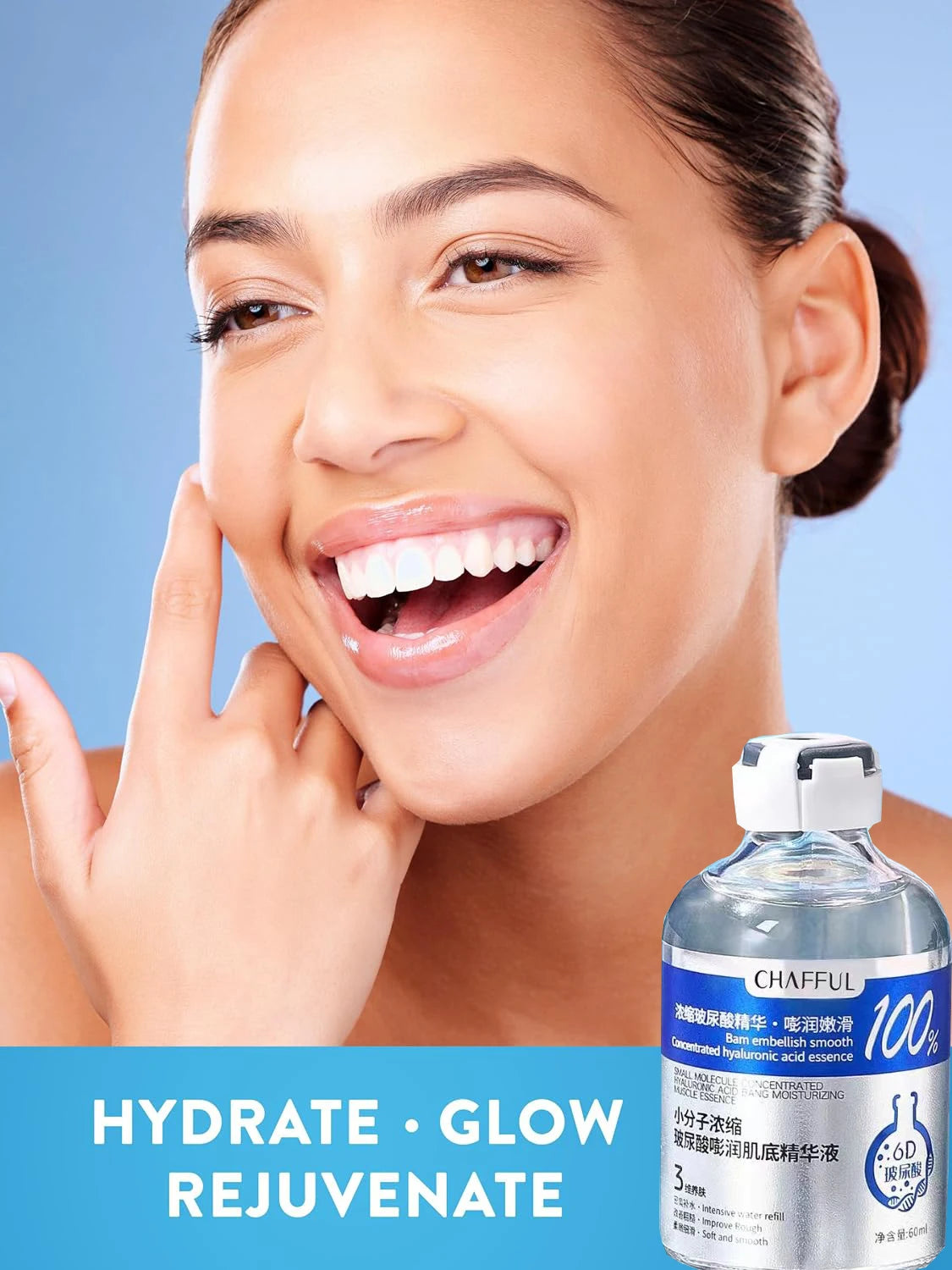 2pcs Hyaluronic Acid Facial Essence