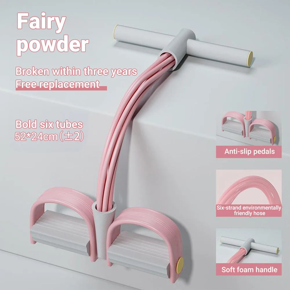 6-Tube Resistance Bands Set