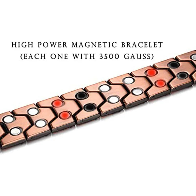 Pure Copper Germanium Magnetic Bracelet for Men & Women