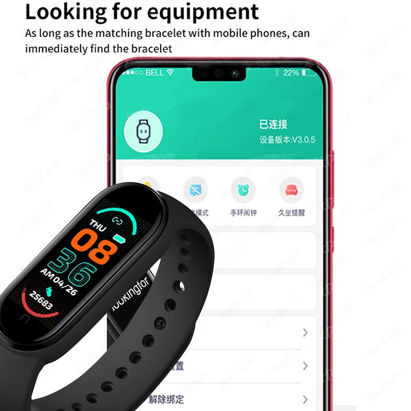 M6 Fitness Smartwatch
