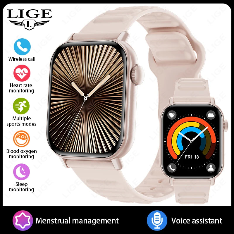LIGE 2025 HD Smartwatch