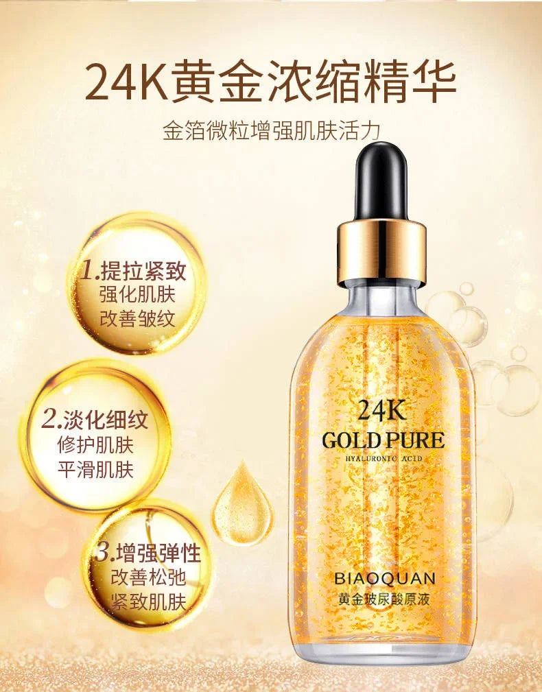 24K Gold Hyaluronic Face Serum