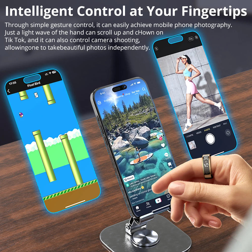 Touch Display Smart Ring COLMI R12