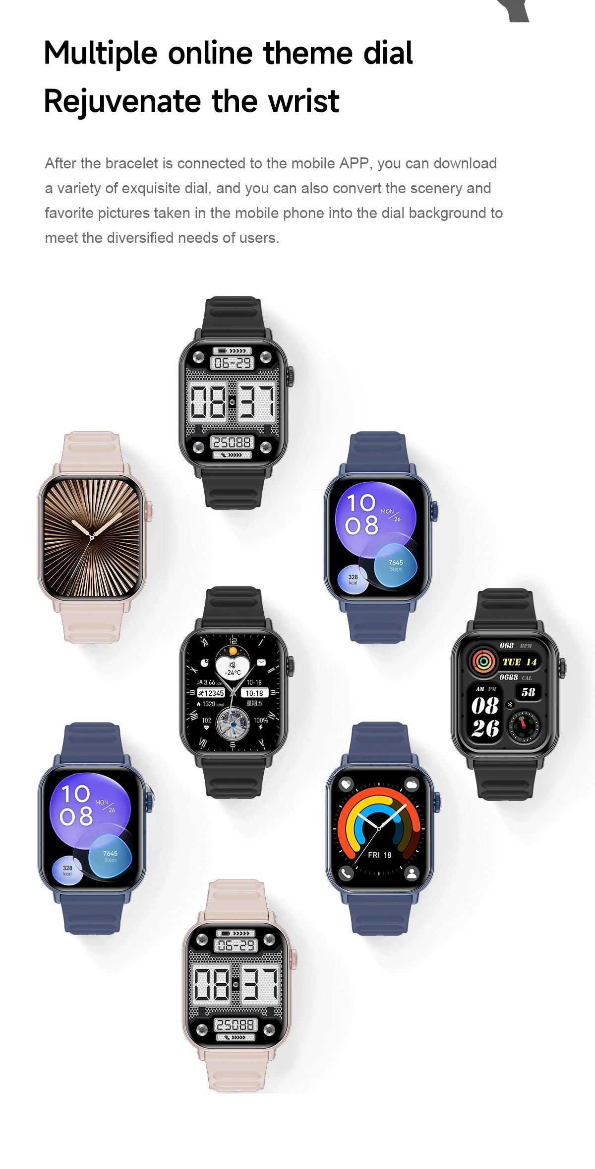 LIGE 2025 HD Smartwatch