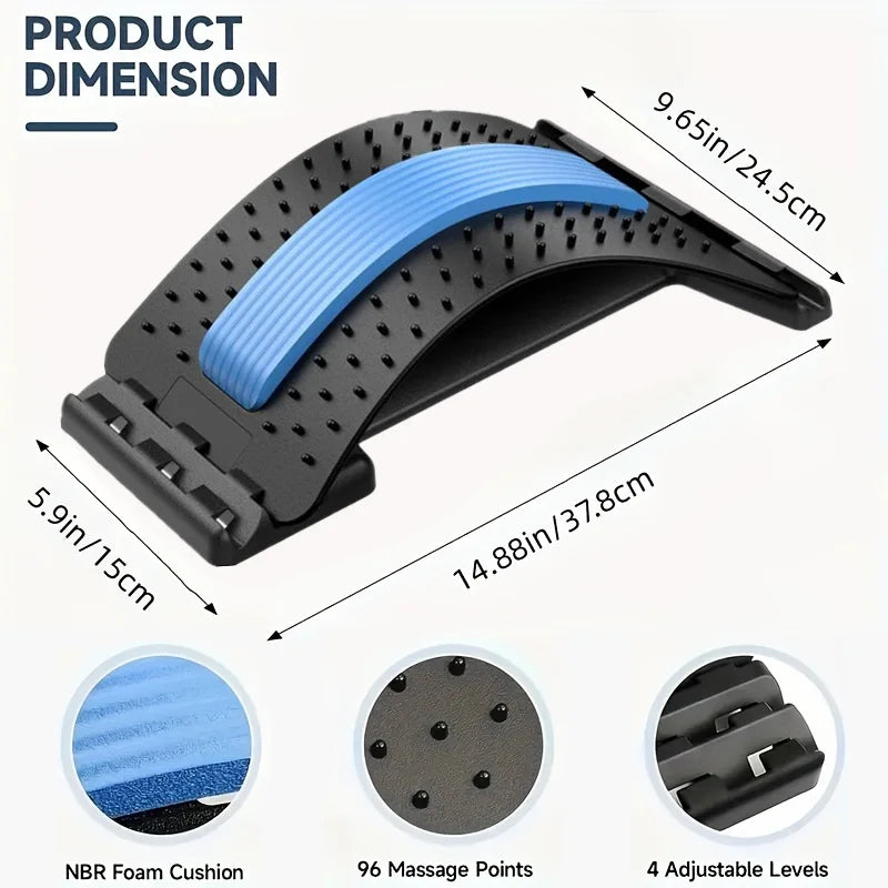 Lumbar Stretching & Massage Device