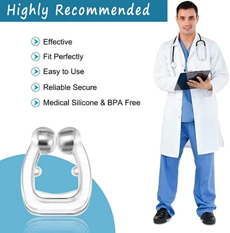 Anti-Snoring Magnetic Nose Clip