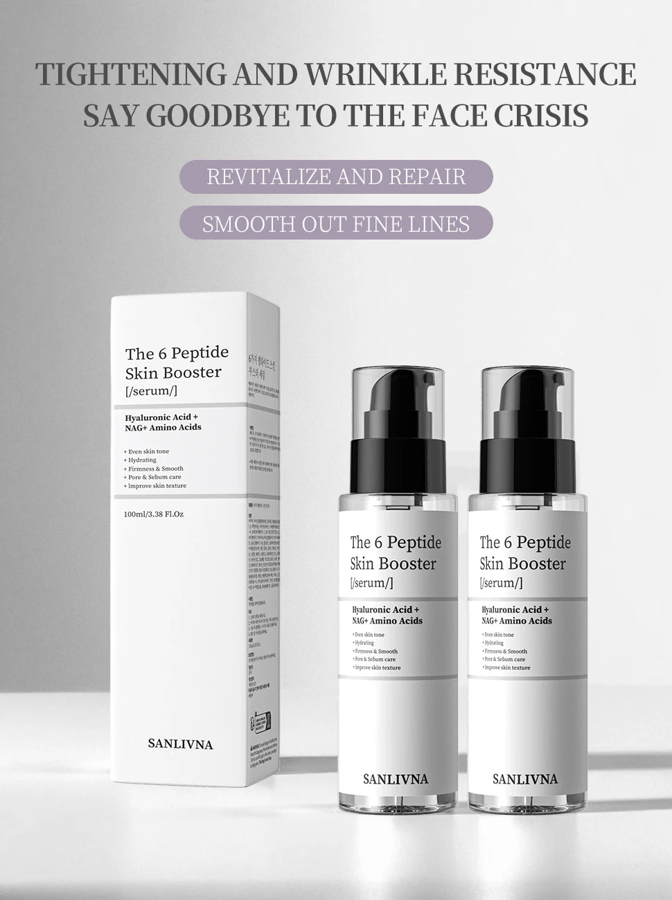 6-Peptide Collagen Facial Set