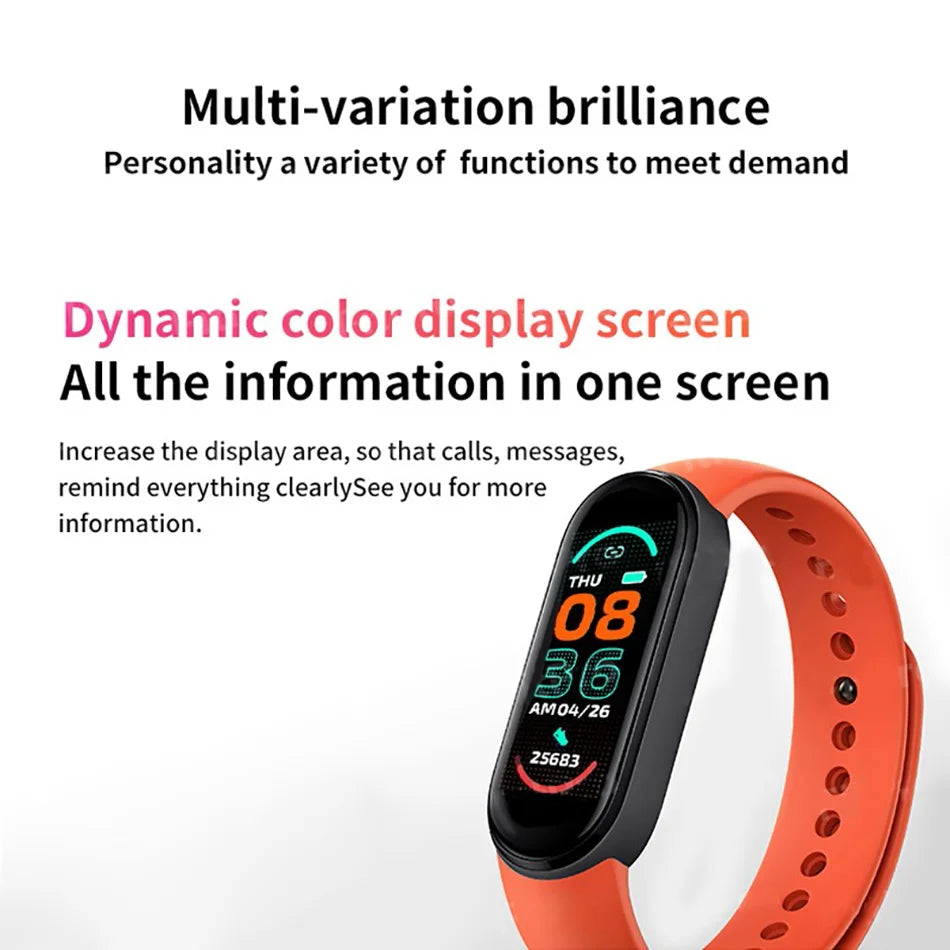 M6 Fitness Smartwatch