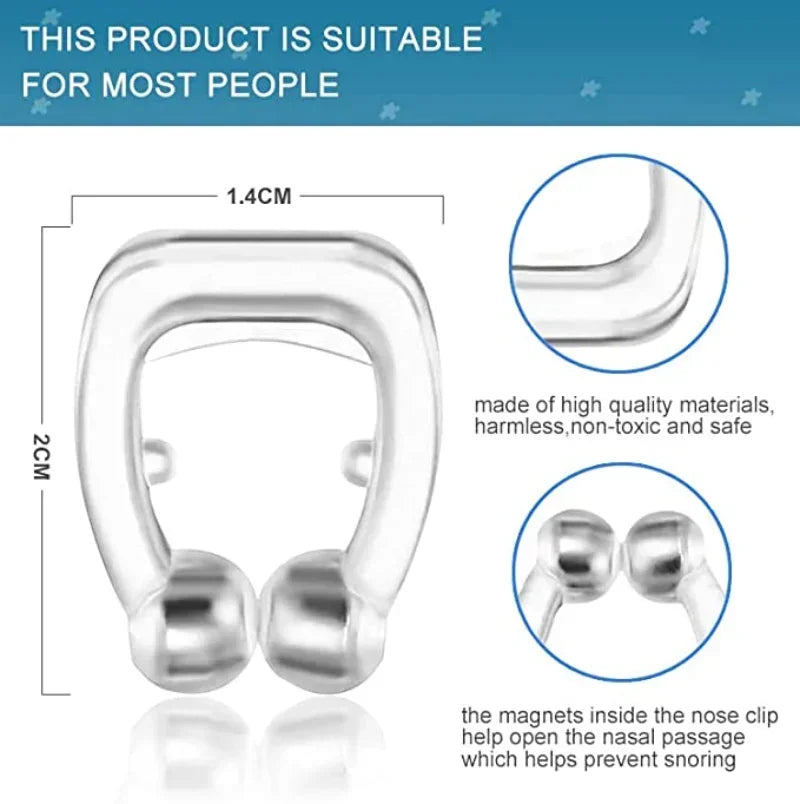 Anti-Snoring Magnetic Nose Clip