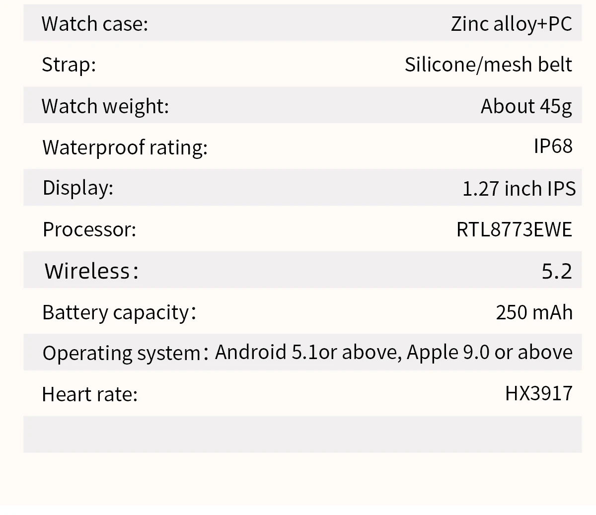 LIGE Women’s Luxury Smartwatch