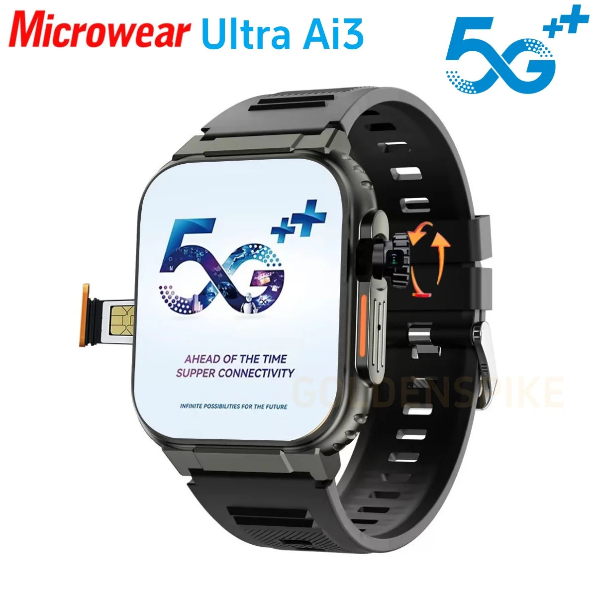 Microwear Ultra Ai3 5G Smartwatch