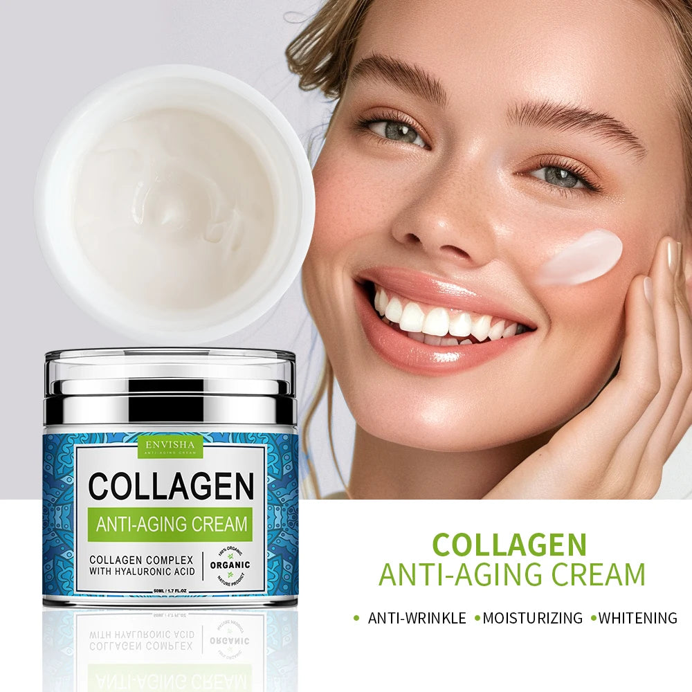 ENVISHA Collagen Hyaluronic Face Cream