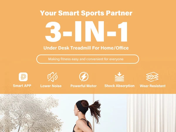 2.5HP 300lbs Home Treadmill